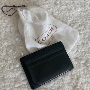 🥰COACH🥰AuthenticCard wallet case with dustbag